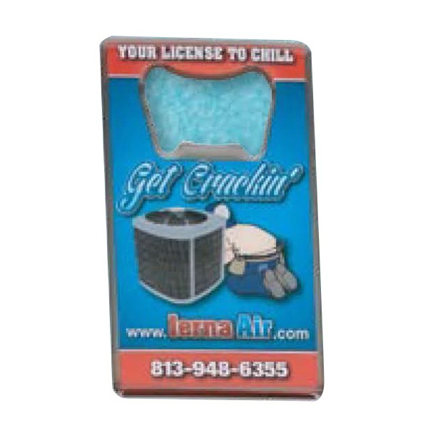 Offset Printed Bottle Opener.... from ASI 55610 Gempire/Floral Promotions