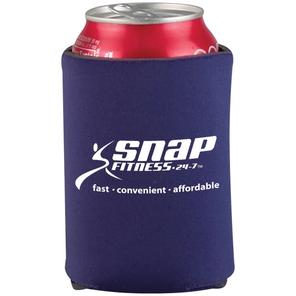 3.75" foam can and bottle cooler with collapsible design.... from ASI 57653 Gold Bond