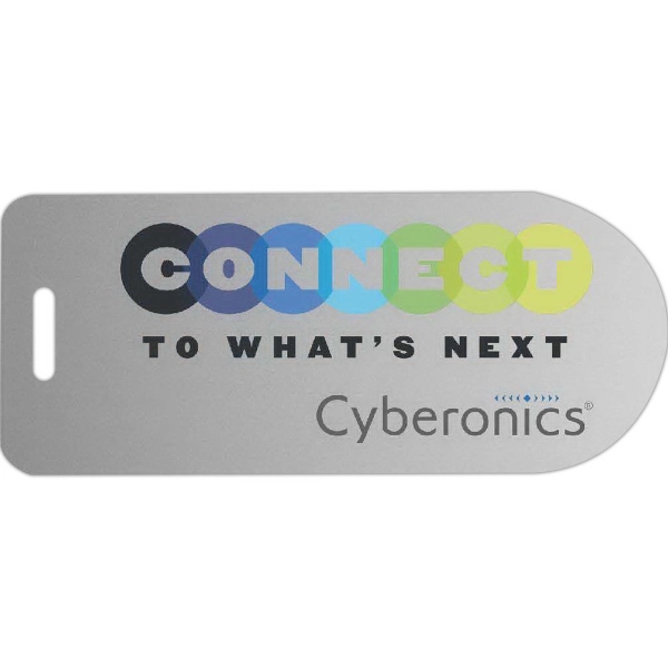 .040" thick tag made of aluminum.... from ASI 59080 Halls & Company