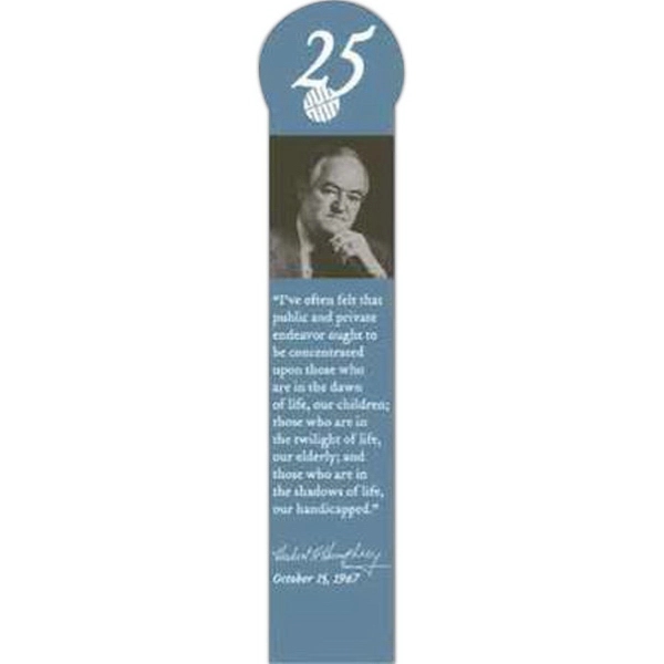 Full color bookmark, .020" thick.... from ASI 59080 Halls & Company