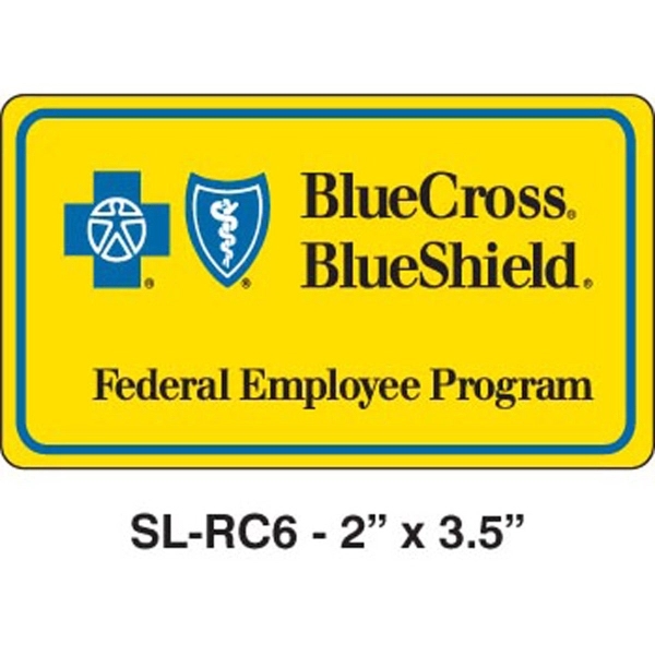 Rectangle shape individual sheeted stickers.... from ASI 79392 Premiums Plus Inc / Premiums Plus Premiums Plus Canada