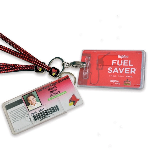 2 access ID holder measuring 2.25" x 3.0625" for protecting your... from ASI 66390 LarLu