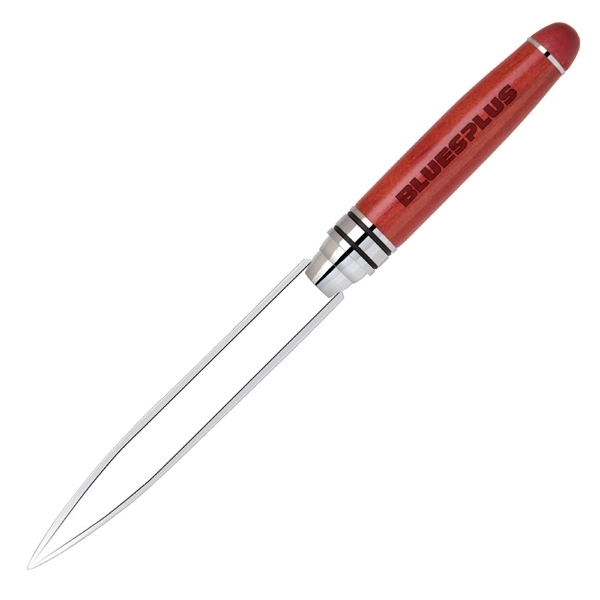 Letter Opener with a Chrome Spear-Point Blade and Trims... from ASI 79535 Primetime / Primetime