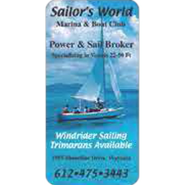 8 mil vinyl static cling decal.... from ASI 59080 Halls & Company