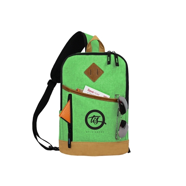 Epic Tablet Sling Pack made of polished 600D polyester.... from ASI 57702 GoodHopeBags, Inc.