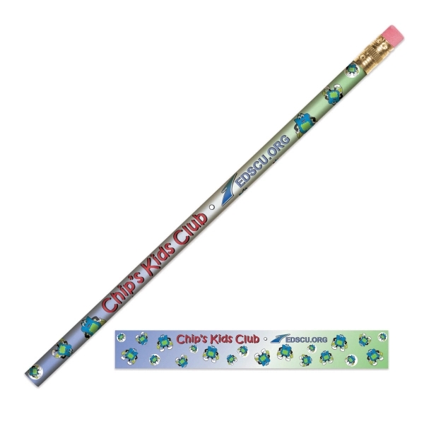 Full color pencil that's brightly decorated and features 2 - 2... from ASI 66390 LarLu