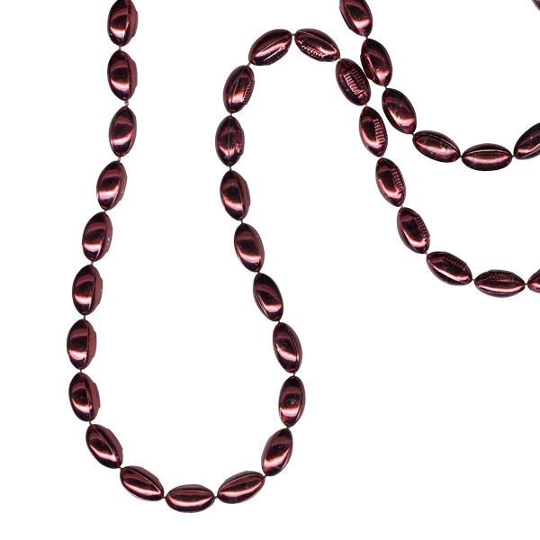 33" strand of 14 mm x 8 mm mini football-shaped beads;... from ASI 62677 iline PROMO (The Innovative Line) / iline PROMO (The Innovative Line)