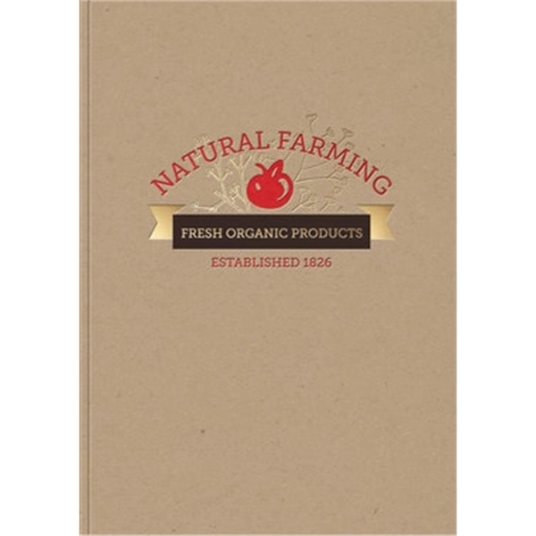 7" x 10" EcoFlex notebook with recycled cover materials, foil imprint,... from ASI 91340 Journalbooks/Timeplanner Calendars