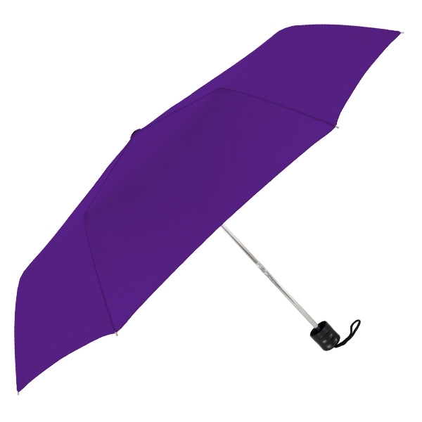 Manual-opening folding umbrella that fits almost anywhere. Measures 9" when closed.... from ASI 89955 StrombergBrand