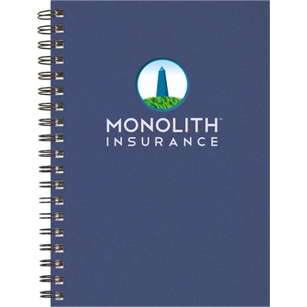 7" x 10" classic paperboard journal with foil imprint, four full... from ASI 91340 Journalbooks/Timeplanner Calendars