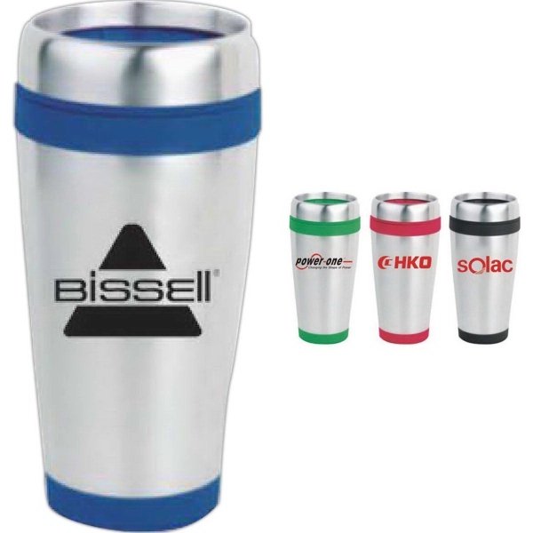 16 Oz. Stainless steel tumbler with plastic interior.... from ASI 36988 Artek USA Inc / Artek™