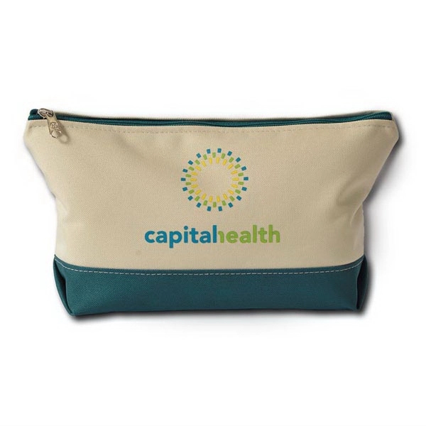 Travel Buddy Two Color Accessory Bag with zipper closure.... from ASI 41630 Brave USA / Brave USA