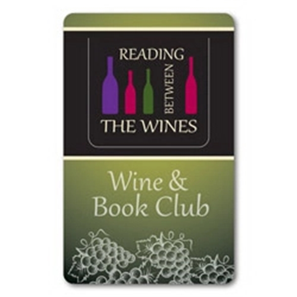 Non-magnetic paper wallet card bookmark with a slit that holds pages... from ASI 68507 The Magnet Group / Magnet LLC™