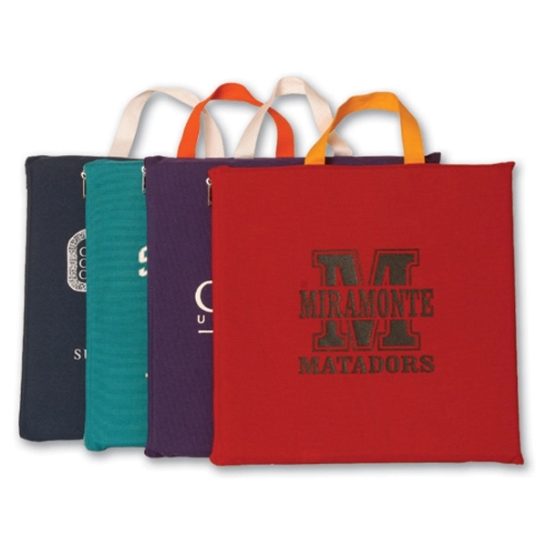 1" or 2" thick high density foam stadium cushion with webbing... from ASI 41630 Brave USA / Brave USA