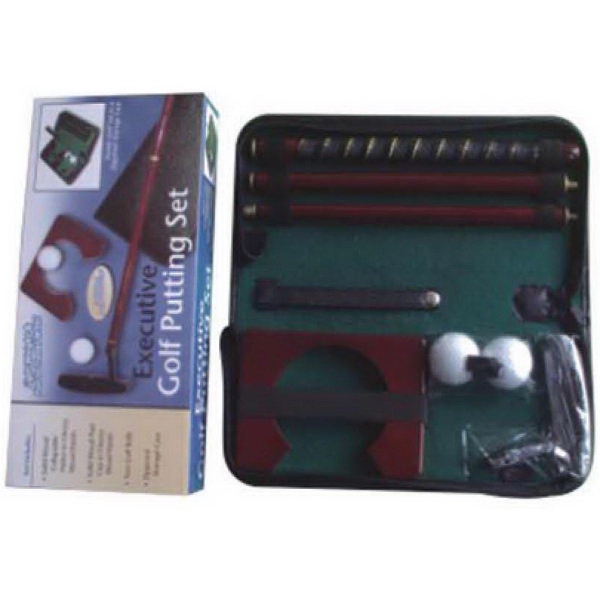 Golf putter set in a leather case.... from ASI 36988 Artek USA Inc / Artek™