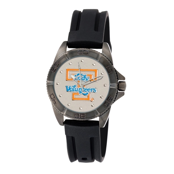 Men's and women's black watch with a matching rubber strap, a... from ASI 86230 Selco
