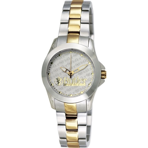 Men's and women's silver/gold Intrigue watch with a second hand, water... from ASI 86230 Selco