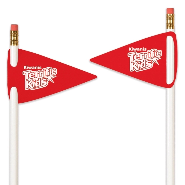 Pencil pennant measuring 2.375" x 3.25" for showing your team spirit... from ASI 66390 LarLu