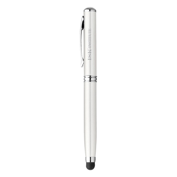 4-in-1 Cap off ballpoint pen with  stylus, LED, and laser... from ASI 31517 Admart Products / Admart Line