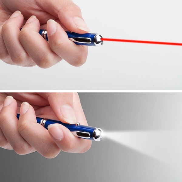 4-in-1 Cap off ballpoint pen with  stylus, LED, and laser... from ASI 31517 Admart Products / Admart Line