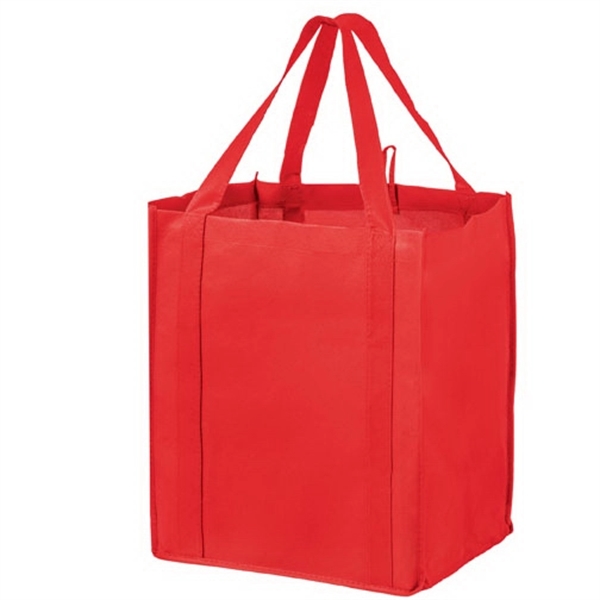 13" x 10" x 15" non-woven PP wine and grocery tote... from ASI 35290 American Ad Bag Co