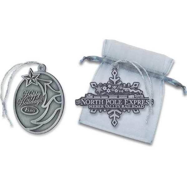 Classic Custom Ornament with silver cord.... from ASI 53697 Faro Products