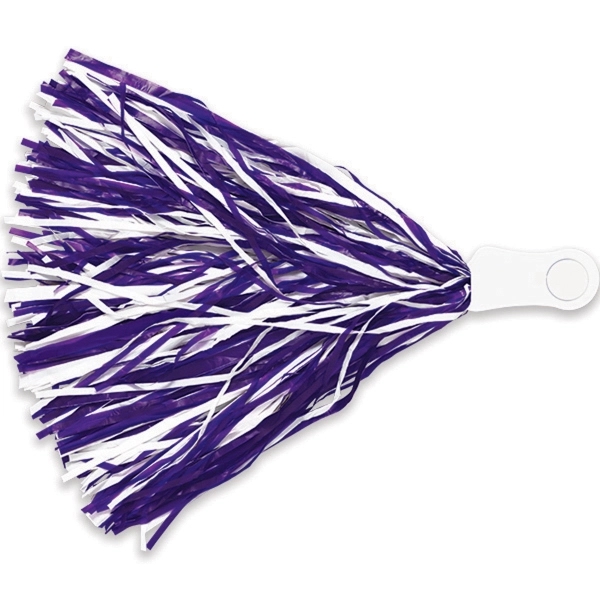 Unimprinted pom with a contour handle, token, and 500 streamers.... from ASI 66390 LarLu