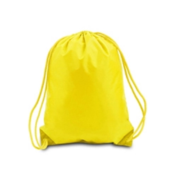 Drawstring cinch backpack with dual drawstring top closure. Available in two... from ASI 41630 Brave USA / Brave USA