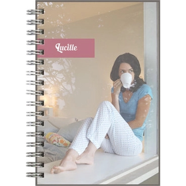 4" x 6" journal with poly front cover, full color digital... from ASI 91340 Journalbooks/Timeplanner Calendars