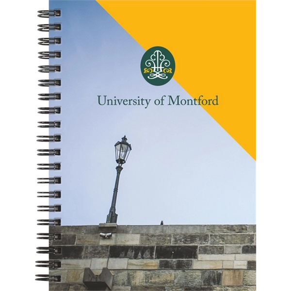 5" x 7" full-color NotePad with black chip back cover, 70... from ASI 91340 Journalbooks/Timeplanner Calendars