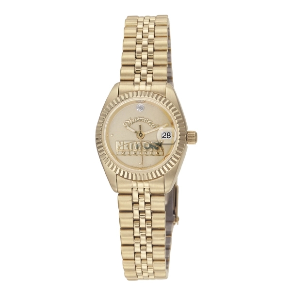Men's and women's medallion watch made of stainless steel with a... from ASI 86230 Selco