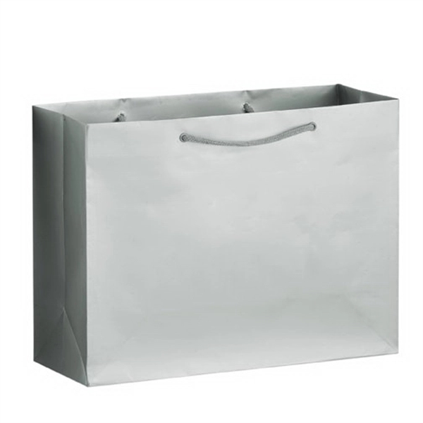 16" x 6" x 12" glossy laminated Euro-style tote bag with... from ASI 35290 American Ad Bag Co