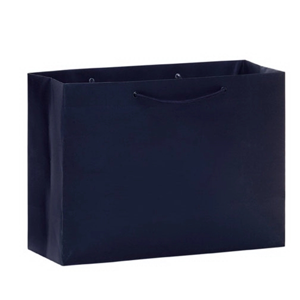 16" x 16" x 12" laminated paper Euro-style shopping bag with... from ASI 35290 American Ad Bag Co