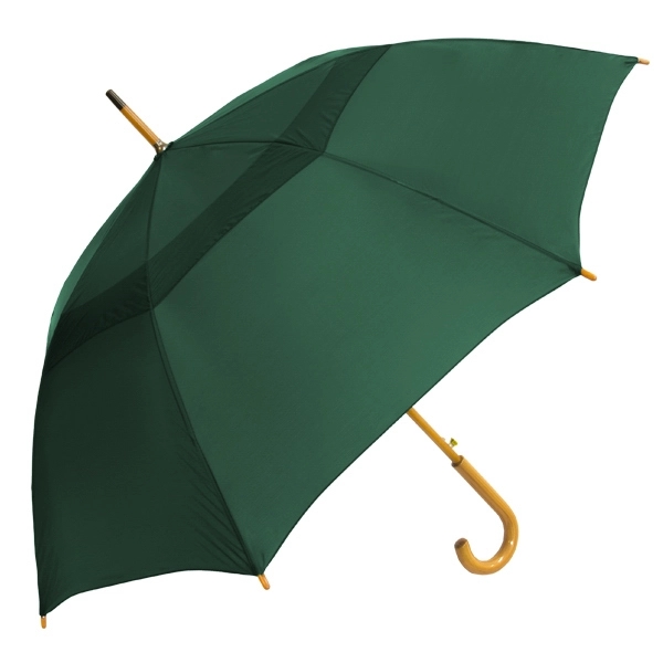 Customizable umbrella with push-button automatic opening and 48" vented arc and... from ASI 89955 StrombergBrand / Stromberg Brand Stromberg