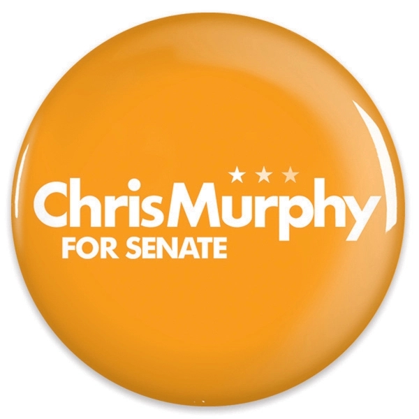 Round button measuring 2.25" with a standard safety pin back, high... from ASI 66390 LarLu