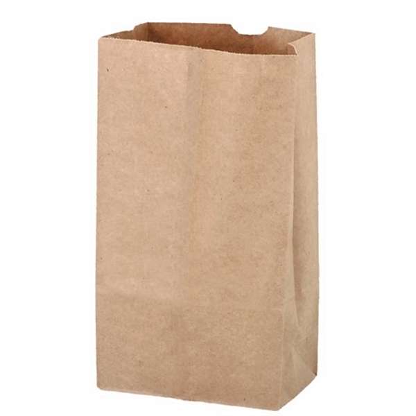 6" x 3 5/8" x 11 1/16" Kraft paper lunch-style bag... from ASI 35290 American Ad Bag Co