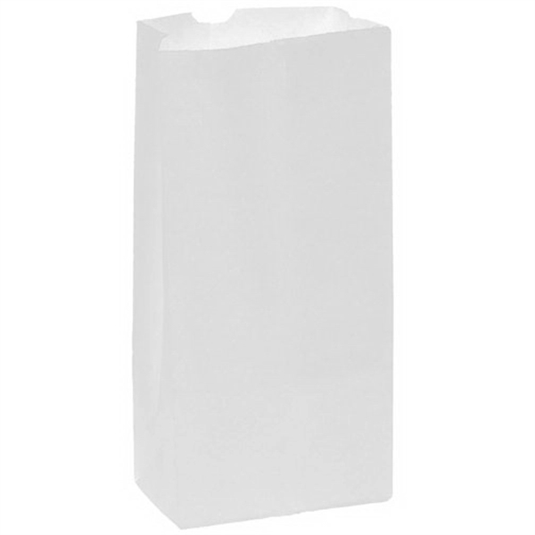 7 11/16" x 4 7/8" x 16 1/16" white Kraft paper... from ASI 35290 American Ad Bag Co