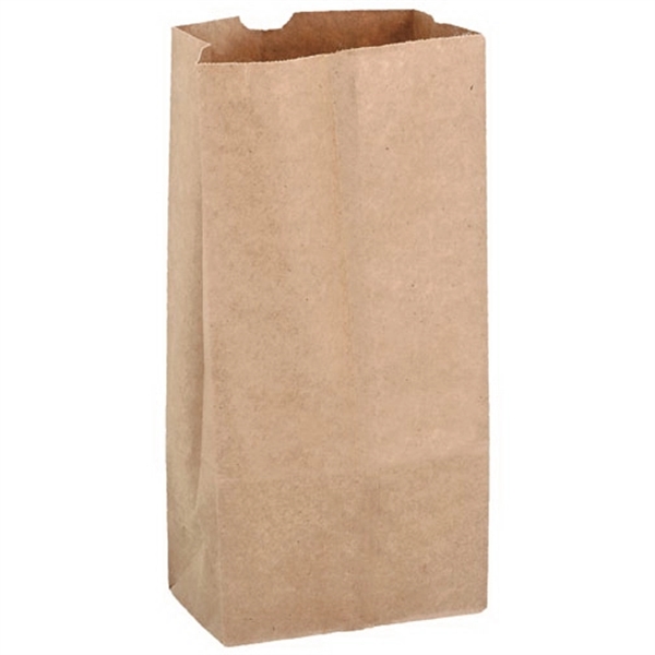 7 11/16" x 4 7/8" x 16 1/16" natural Kraft paper... from ASI 35290 American Ad Bag Co