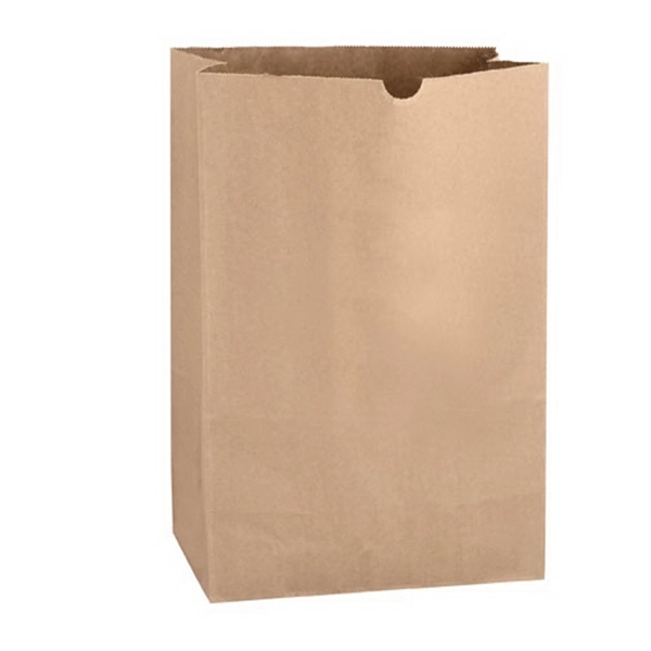 11" x 17" natural Kraft paper grocery bag with serrated top... from ASI 35290 American Ad Bag Co
