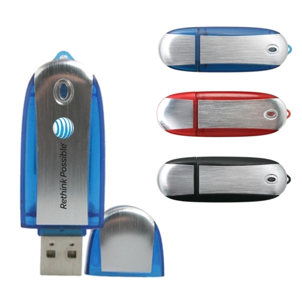 USB Flash Drive w/Removable Cap... from ASI 68366 Makana Line LLC
