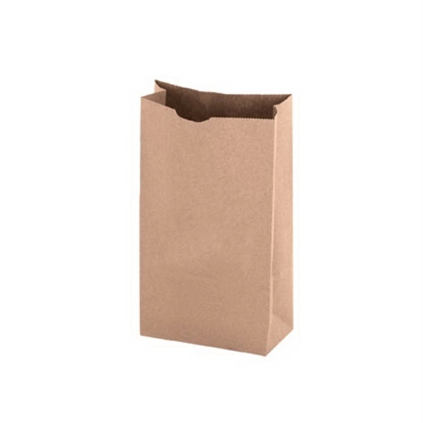 6" x 3 1/2" x 11" natural Kraft heavy duty nail... from ASI 35290 American Ad Bag Co / American Ad Bag