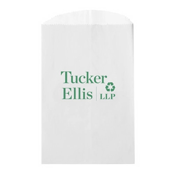 6 3/4" x 9 1/4" glassine paper food bags with serrated... from ASI 35290 American Ad Bag Co