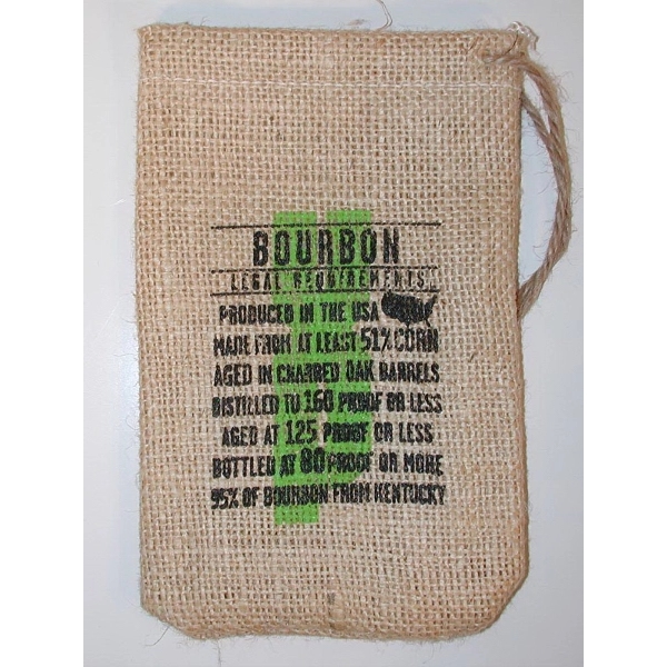Jute/Burlap Drawstring Bag in multiple sizes with natural Jute color.... from ASI 41630 Brave USA / Brave USA