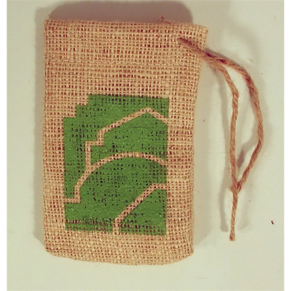 Jute/Burlap Drawstring Bag in multiple sizes with natural Jute color.... from ASI 41630 Brave USA / Brave USA