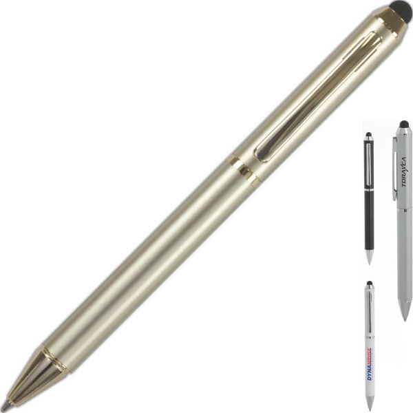 Tapper Brass Stylus Ballpoint Pen... from ASI 46755 Cosmo Promos