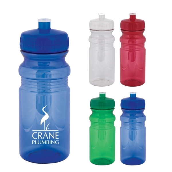 20 oz. Eco-Polyclear Bike/Fitness Water Bottle... from ASI 68366 Makana Line LLC / Makana Line LLC