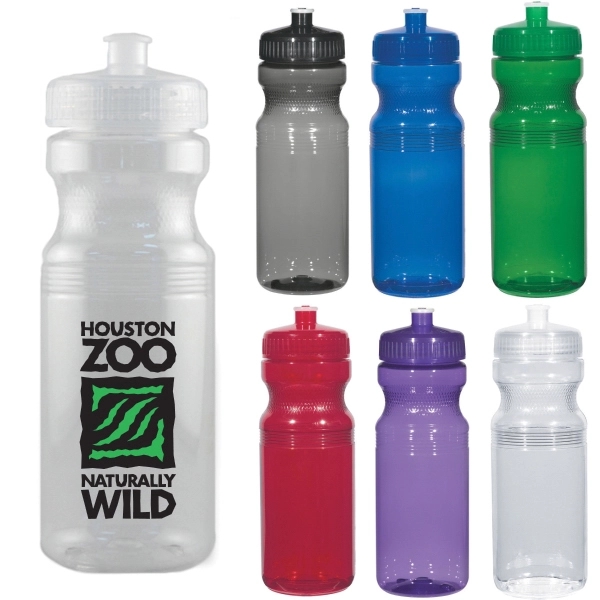 24 oz. Poly-Clean Fitness Water Bottle... from ASI 68366 Makana Line LLC / Makana Line LLC