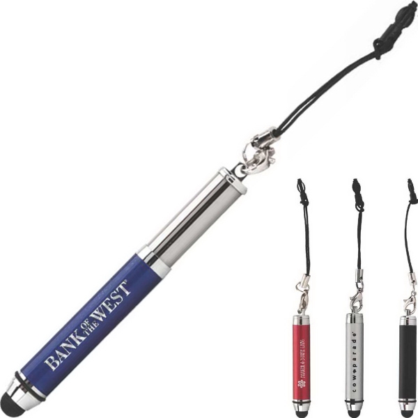 Neutrino Telescoping Brass Phone Stylus... from ASI 46755 Cosmo Promos / Cosmo Fiber