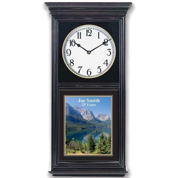 Regulator wall clock measuring 12" x 24" with two AA batteries... from ASI 66390 LarLu / Display-Tec