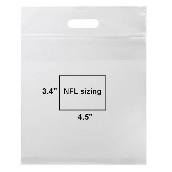 12" x 12" x 6" clear LDPE plastic bag with oval-shaped... from ASI 35290 American Ad Bag Co